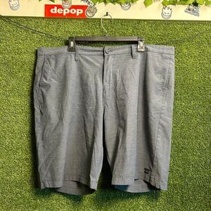 Billabong Men's Grey and Blue Shorts